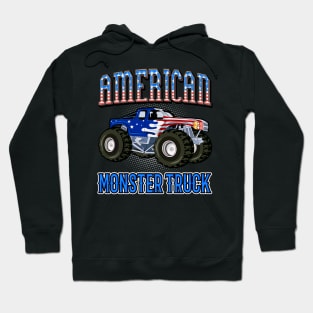 American Monster Truck Hoodie